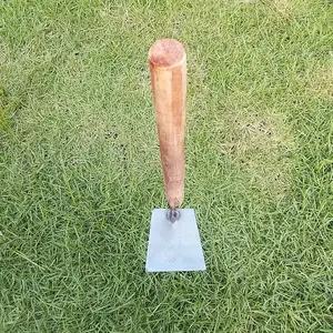 Cangkul Mini Wangkil Las dengan Pegangan Kayu untuk Taman dan Taman Rumah