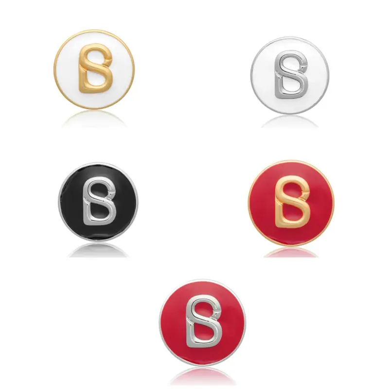 Buttonscarves Round Pin Brooch