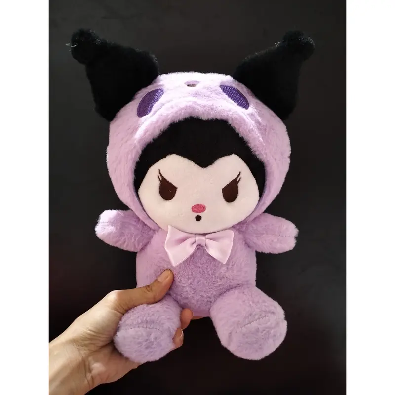 Boneka My Melody Kuromi Cinnamaroll Pompopurin Ukuran 9 Rassel Halus Dolls Toys Kado 2