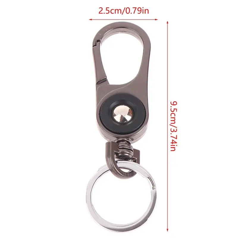 CMOON Gantungan Kunci Carabiner Multifunctional Keychain Zinc Alloy - W76 Terbaru Pisau 5