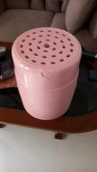 Product Review of Kursi Jongkok Korea Plastik PP Kekinian Eksklusif dengan Desain Oval Motif Lubang Kursi Plastik - Furniture, Minimalis - 605 from j**y 0