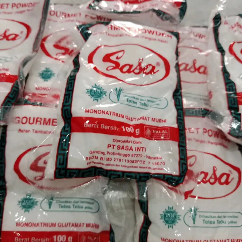 5 Pcs SASA 100GR Bahan Penguat Rasa Untuk Masakan Yang Terbuat Dari Tetes Tebu Pilihan Food Makanan Siap penyedap rasa xxl 0