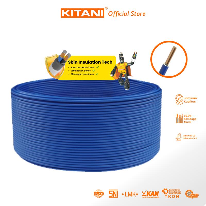 KITANI - NYA 1.5 mm² - 10 Meter -  Kabel Tembaga Kawat 4