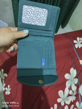 Product Review of Wallts Allegrata - Dompet Lipat kanvas uang Dan kartu Wanita Cewek Cewek from e**_ 1