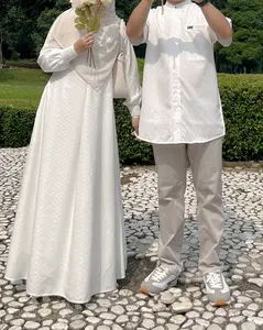 ATTIN - Umroh Haji Series/Gamis Putih Umroh/Gamis Koko Umroh/Baju Umroh Haji