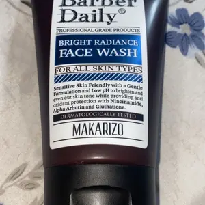 Barber Daily Bright Radiance Face Wash 100mL