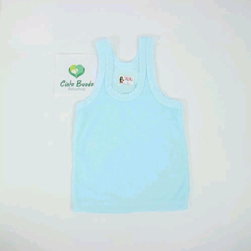SINGLET KAOS BAJU DALAM ANAK / BAYI UMUR 6BULAN-8TAHUN KHUSUS PUTIH / ANEKA WARNA ADEM LEMBUT NYERAP KERINGAT HALUS MELAR ELASTIS MURAH PREMIUM 5
