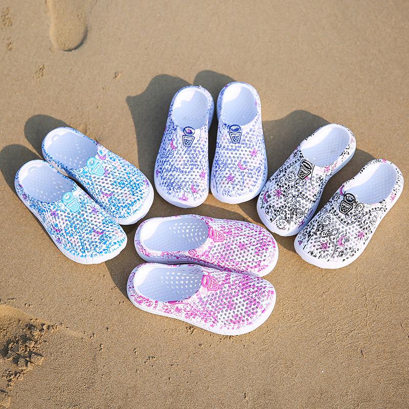 Product Introduction of 2023 New Hot Sale Casual Shoes Women Wedge Beach Shoes Summer Sandals Non-slip Round Toe Sandals Holiday Slippers Walking Shoes Footwear Girl Knee Comfort 34