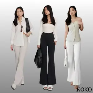.KOKO - Celana Yoga Cutbray Wanita Fashionable & Nyaman untuk Aktivitas Sehari-hari