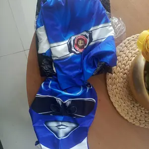 Dewasa Power Rangers Raja Harimau Putih Sentai cos One-piece Pakaian cosplay Penutup Penuh Ketat Bodysuit