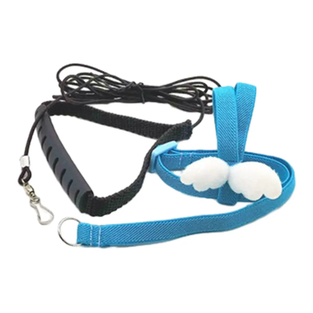 ABS Adjustable Bird Harness With Comfortable Handle For Parrots Bird Harness And Leash For Parrot