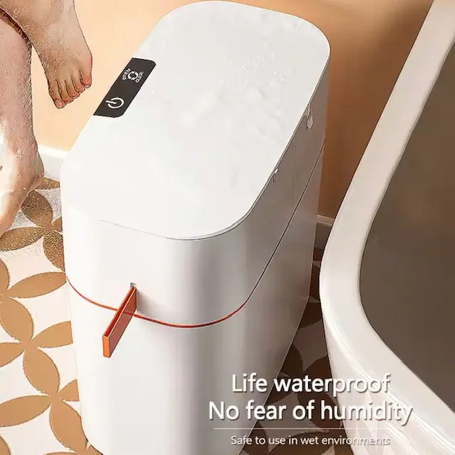 Automatic Stylish Deluxe 16L Smart Dustbin / Touchless /  Knocking / Sensor Kitchen Room Colorful