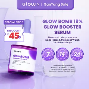 GLOW FX BEAUTY Glow Bomb Serum - Serum Glowing & Acne Scars 19% Brightening Power