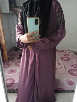 Product Review of Abaya TEBUS MURAH mulai dari HARGA 100 sampai 150 Ribuan Aja Gamis Wanita Muslim Dress Maxi Arab Hitam from f**a 0