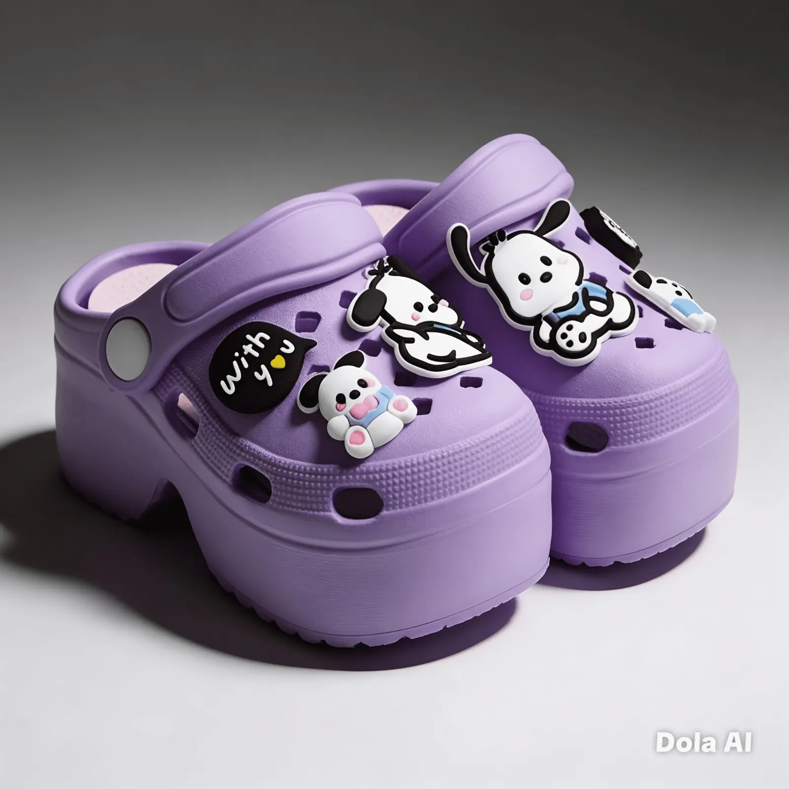 SANDAL ANAK PEREMPUAN KARAKTER SANRIO BAHAN KARET ELASTIS, RINGAN & ANTI SLIP