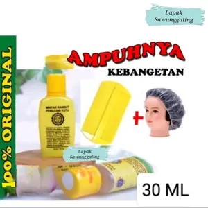 MINYAK RAMBUT PEMBASMI KUTU AMPUH OBAT KUTU RAMBUT CAP TIGA JEMPOL / PEMBASMI KUTU BESERTA TELURNYA Haircare ( BONUS SERIT KUTU + SHOWER CAP )