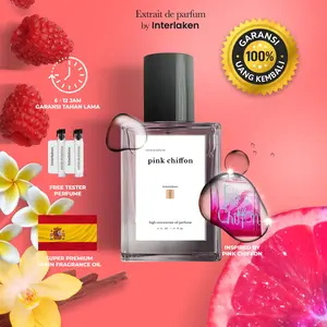 Pink Chiffony | Extrait de Parfum by Interlaken | Parfum Lembut dan Tahan Lama
