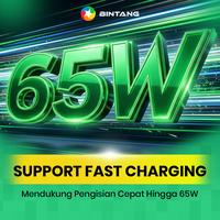 Gambar BINTANG C99Q Adapter Charger Fast Charging 65W Dual Port USB + Type C 30W dari Bintang Official Store Kota Tangerang 3 Tokopedia