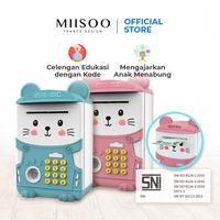 Gambar MIISOO Celengan lucu Music Saving Box/Coin Bank/celengan karakter/ Celengan Uang Kertas - Hijau dari MIISOO Kab. Tangerang 1 Tokopedia