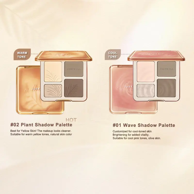 Judydoll Full Face Palette - Full Face Palette, multifungsi, contour powder, blush on, highlighter, eyeshadow 8