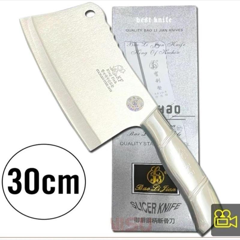  Dao chặt xương inox siêu bén chặt gà vịt băm thịt Làm bằng inox sạch sẽ bền bỉ an toàn 