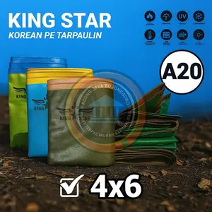 terpal korea a20 4x6 waterproof promo termurah