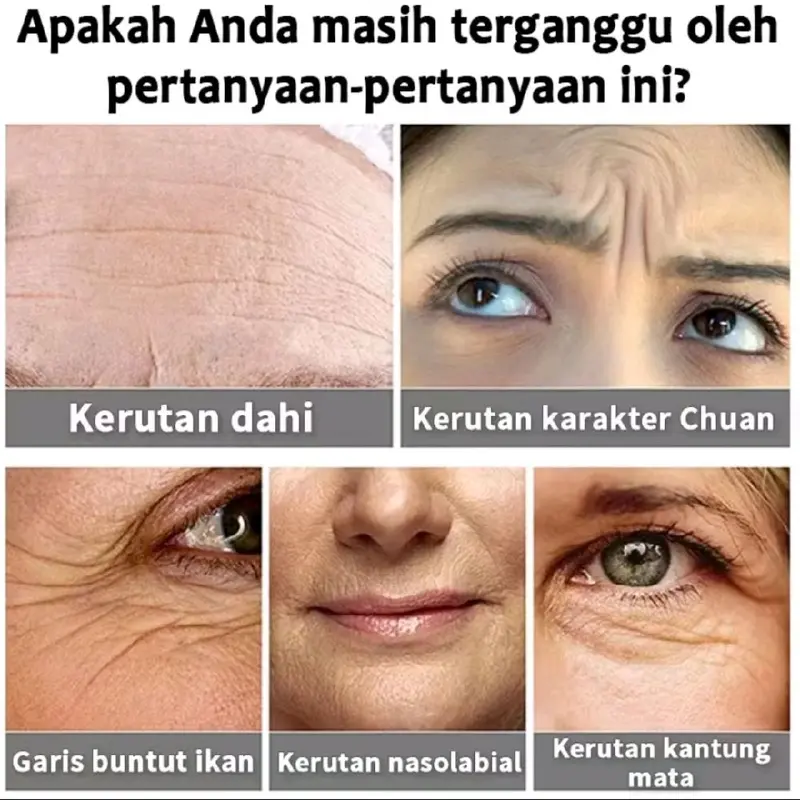 Essensi SERUM Ginseng Anti Kerut Serum Wajah 120ML - MEGATASI Kerutan DI WAJAH. Mengencangkan. Perawatan 6