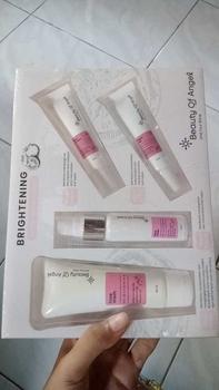 Product Review of Beauty Of Angel White Tomato Series Cream pencerah wajah melembabkan kulit kusam mengandung collagen Mencerahkan Pria Hitam Scrub Perawatan from b**k F**i s**o 0