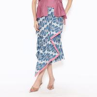 Gambar Rok Batik Wanita - Bhatara Batik Nusantara - Bawahan Batik Modern Rok Panjang - Parang Blue 5833 dari Bhatara Batik Kota Bandung 4 Tokopedia