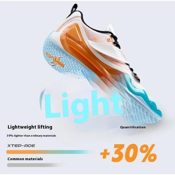 Giày Bóng Rổ Nam, XTEP J-LINSANITY 2-V2, Thể Thao Đinh Tán, Chống Nước, Thoáng Khí, Thoải Mái, 876219120006 5