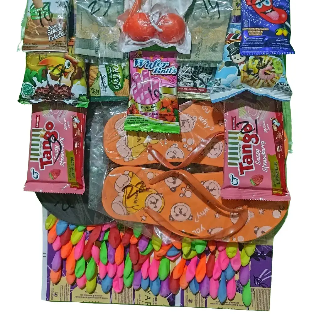 mainan cabut balon isi 100 pcs. SDL SUSU