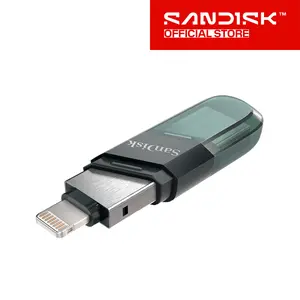 SANDISK iXpand Flip 64GB / 128GB / 256GB USB 3.1 Flash Drive for iPhone iPad