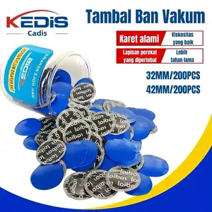 200pcs Tiptop Tambal Ban Tiny Round 32mm 42mm /Karet Tambal Ban Dalam tambal ban tip top