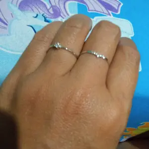 Cincin Emas Mini Aurel White Gold 10K Semar Nusantara