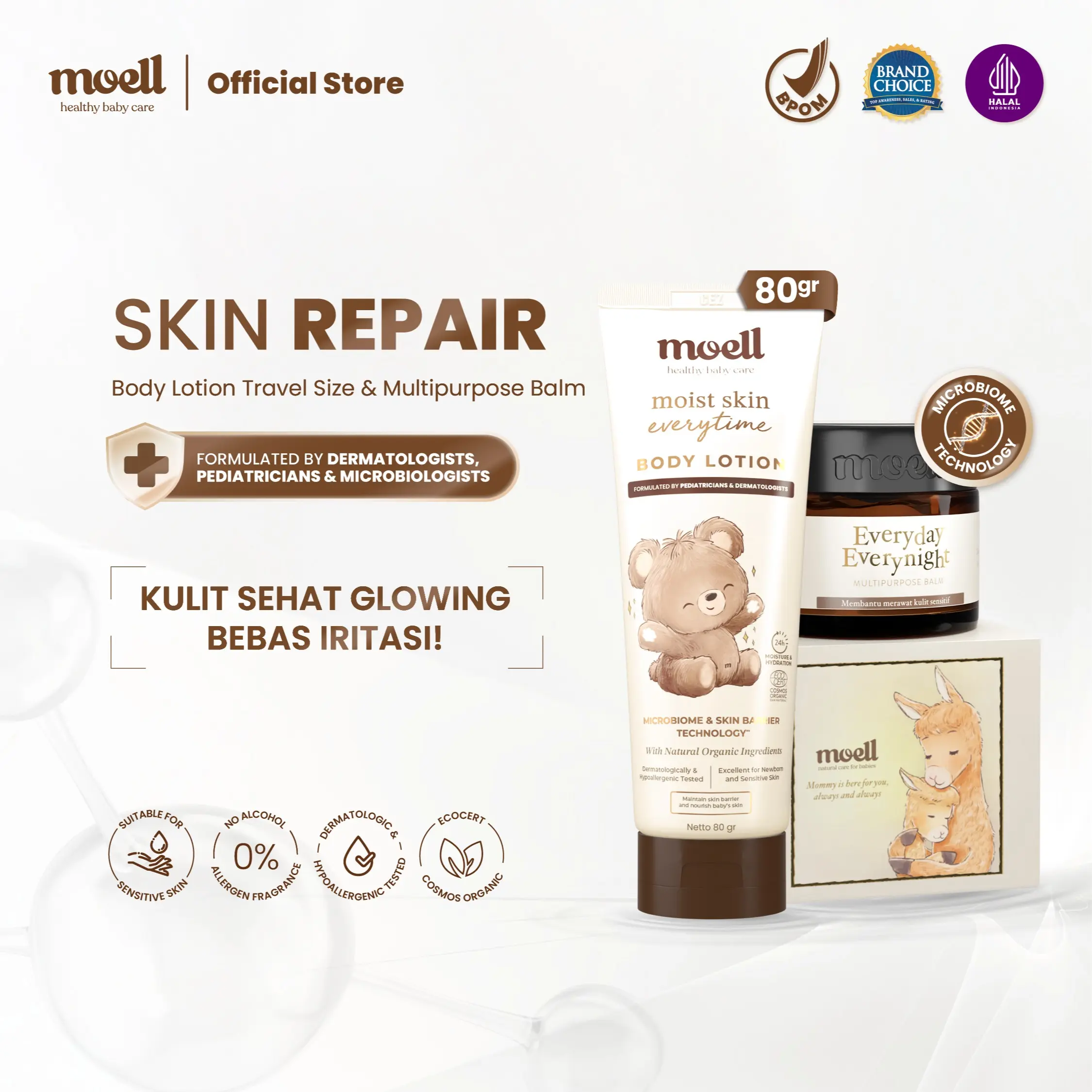 BODY LOTION 80 GR + BALM