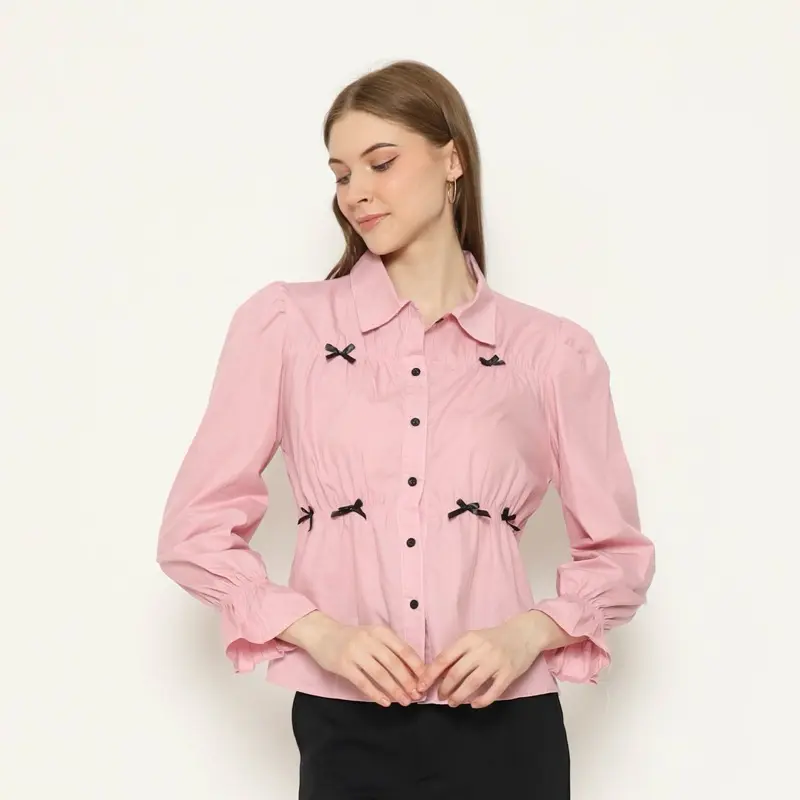VAV - CLEA BLOUSE PITA COQUETTE / KEMEJA KERUT PITA WANITA -PN 6