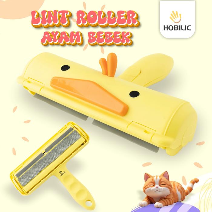Gambar Hobilic Lint Roller Pembersih Bulu Kucing Anjing Hewan Reusable Sofa Pakaian Kasur Motif Ayam Kuning dari Hobilic Kota Administrasi Jakarta Pusat Tokopedia