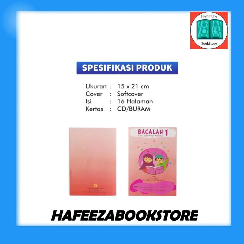 BUKU BACALAH 1 2 3 CARA CEPAT BELAJAR MEMBACA TERLARIS 2