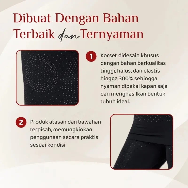 Korset Wanita Korset Kozuii Slimming Suit Membantu Pasca Melahirkan 6