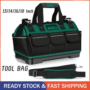 Erizer Tool Bag Tool Bags Besar Tas Perkakas Multifungs Ukuran 13/14/16/18 Inch Bahan Kain Oxford
