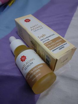Product Review of Viva Serum Wajah 20ml-Peelin Serum/Anti Aging Serum/White Glowing Serum from I**g 1