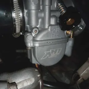 CARBURETOR KARBURATOR KARBU PWK 21 24 26 28 30 32 34 KOTAK AH1 RACING SUPERFLOW Dengan Power Jet & Selang Untuk Mesin Motorcycle