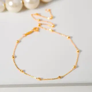 Gelang Emas Kaki Jedar 1 Layer Dewian Kuning- Toko Emas Gadjah