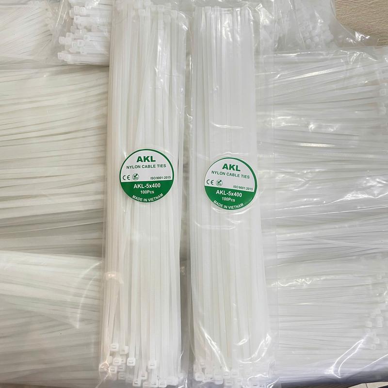 Túi 100 sợi dây thít nhựa các kích cỡ độ dài Nylon Cable Ties Cable Tie