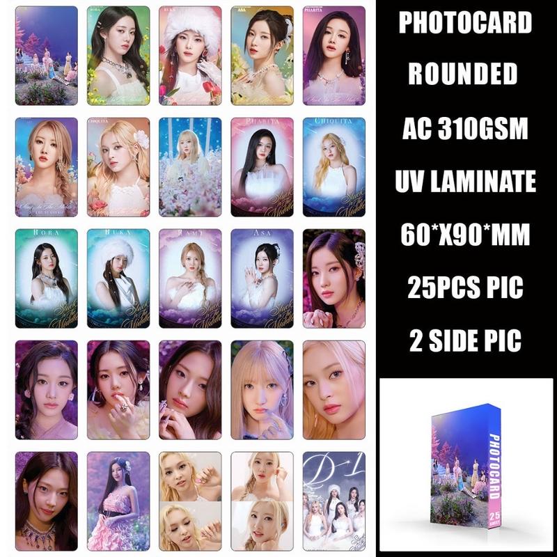 Product Introduction of [Toing KPOP] Photocard kpop collection 1 set isi 25 gambar 2 sisi laminasi glossy dan hologram Foto 9