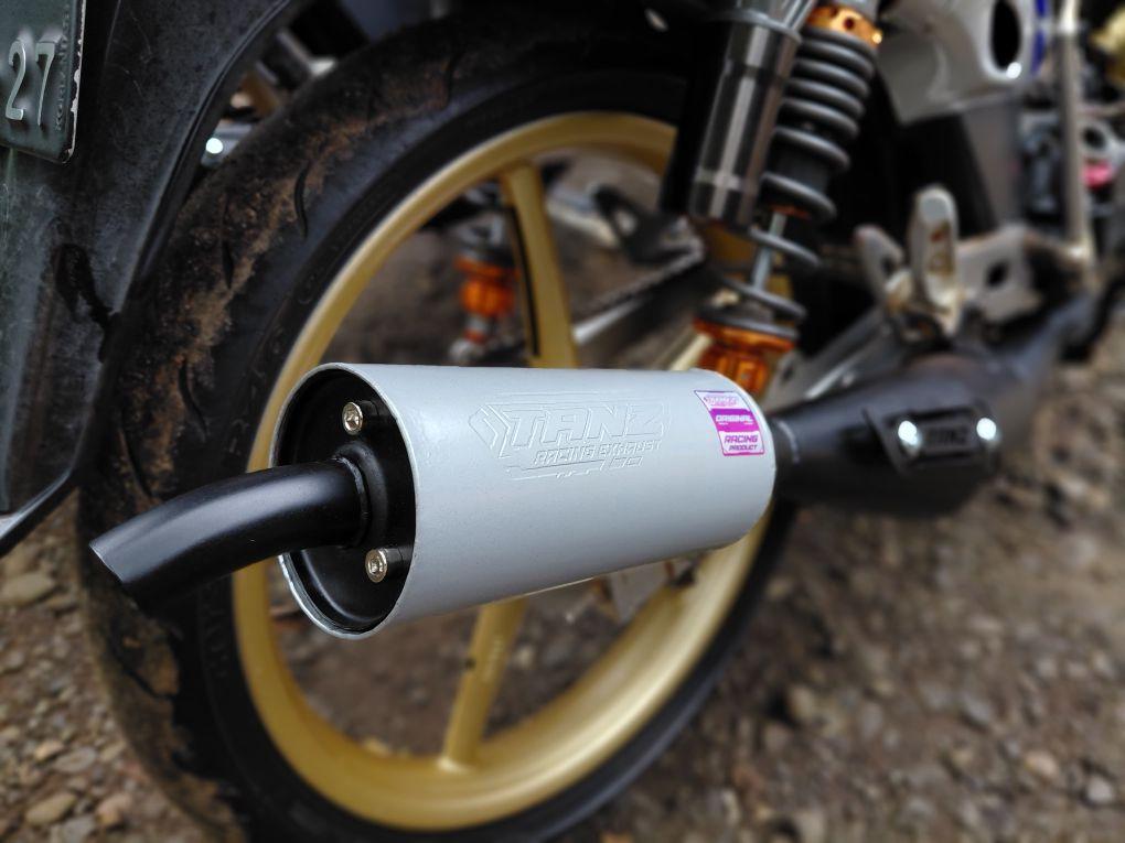 Knalpot standar racing Fizr/force1/fiz suara prepet pedas Ag style