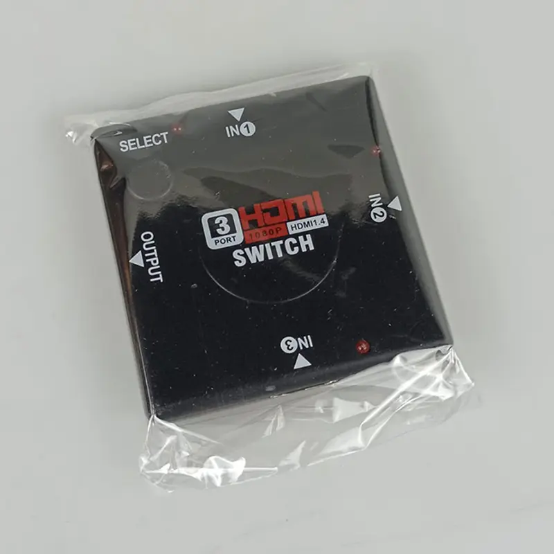 COD Elistooop HDMI Switcher 3 Port Full HD 1080P - 8075 Terlaris Accessories Plastik 4