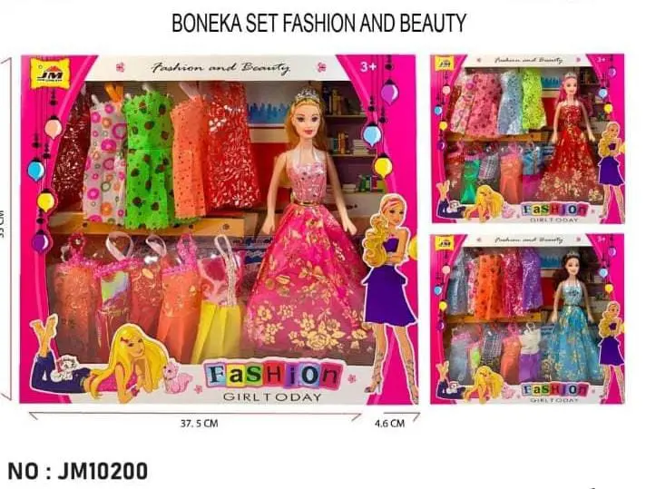 Mainan Boneka Barbieee Fashion Girl /  Mainan Anak Perempuan Boneka Balbie Doll