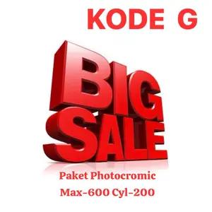 BIG SALE PAKET FRAME+LENSA PHOTOCROMIC