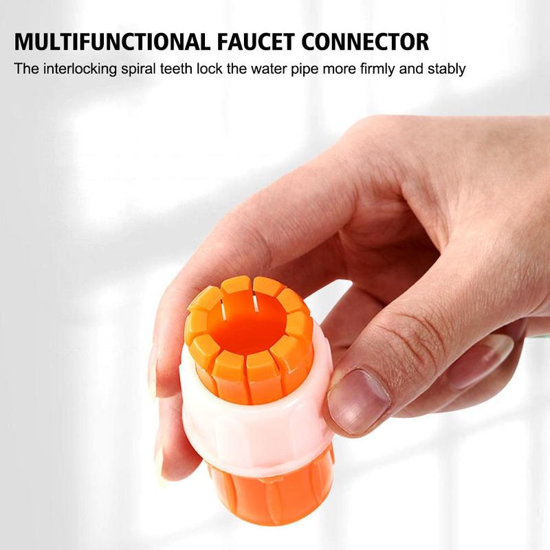 Product Introduction of Water Hose Quick Connectors Universal Faucet Interface Backflow-proof Irrigation Fast Joints Garden Watering Pipe Accessory 14
